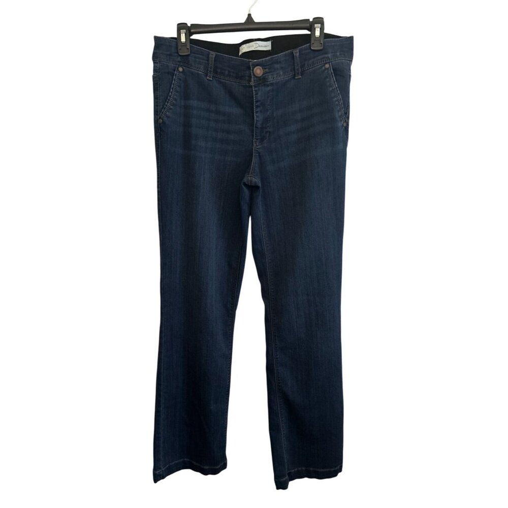EST. 1946 Womens Denim Jeans Size 10 Mid-Rise Straight Leg Blue Stretch